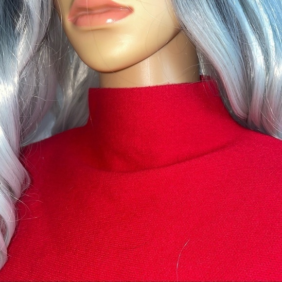 TaharI Women's Sweater – Bold Red Hue Red - Picture 6 of 12